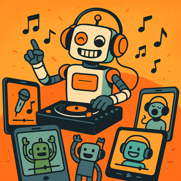 Lots of DJ robots